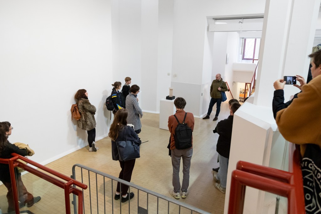Afterthought 2019 Malachy Harvey at Leeds Art Gallery in New Writing with New Contemporaries, photo Jules Lister